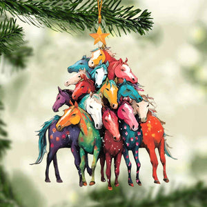 Horse Farm Christmas Ornaments - Perfect Gift For Horse Lover