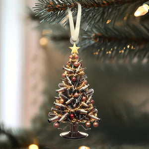 Hair Stylist Christmas Ornament, Unique Holiday Xmas Decor for Hairstylist Lovers