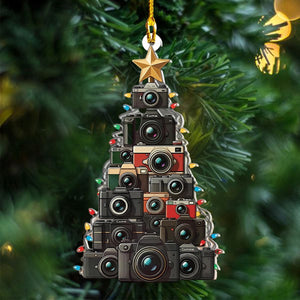 Digital Cameras Christmas Tree Ornament, Perfect Gift For Photographers