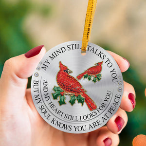 Cardinal Circle Ornament -Perfect Gift For Your Family