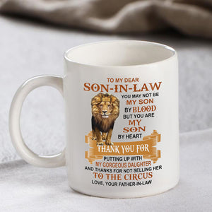 Thank You For Putting Up With My Gorgeous Daughter - Best Gift For Son-In-Law Mugs