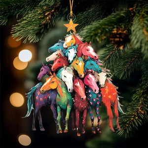 Horse Farm Christmas Ornaments - Perfect Gift For Horse Lover