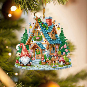 Dwarf Christmas House Ornament, Perfect Gift For Christmas