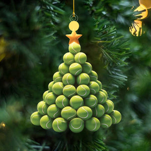 Tennis Christmas Tree Ornament - Perfect Gift For Tennis Players