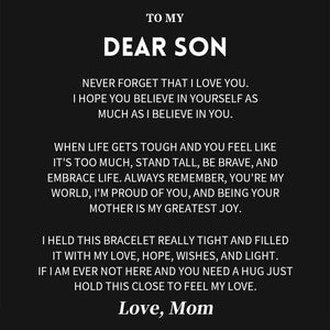 Bracelet Son Gift- Believe In Yourself