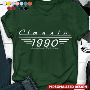 Father's Day Gifts, Classic Limited Edition - Personalized Shirt For Him, Dad, Husband, Grandpa