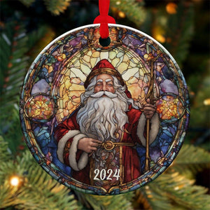 Santa 2023 Ornament, Christmas Decoration, Holiday Gift Idea, Gift Idea, Xmas Tree