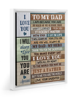 I Will Always Love You - Special Gift For Dad Poster