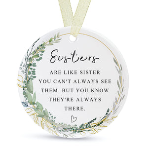 Sister Christmas Ornament for Sisters Forever Ornament