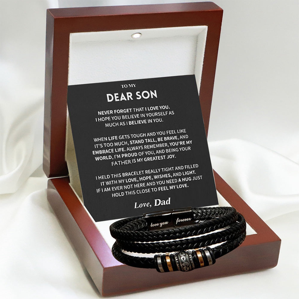 Bracelet Son Gift- Believe In Yourself