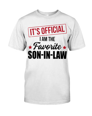 It's Official I Am The Favorite Son-in-law - Lovely Gift For Son-in-law Classic T-Shirt