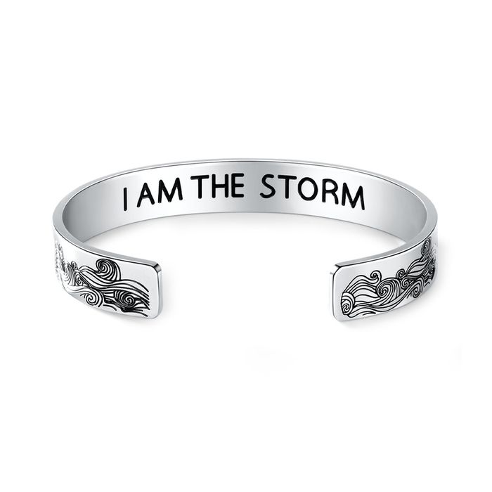 'I Am The Storm' Granddaughter Bracelet