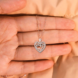 Interlocking Hearts Necklace - š©āā¤ļøāš©''Sisters of my soul & Friends of my heart''š