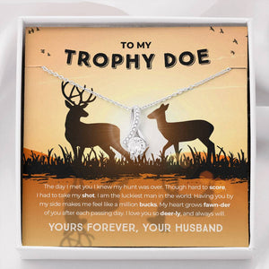 To My Trophy Doe Alluring Beauty Necklace