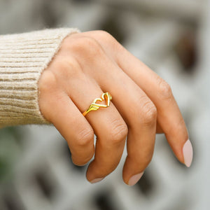 To My Beautiful Granddaughter, I Love You Forever Ring