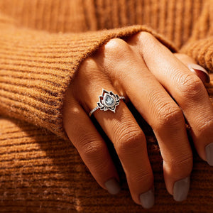 For Granddaughter No Mud No Lotus Ring