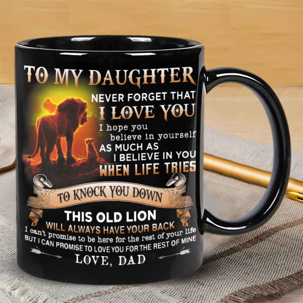 To my Daughter Love, dad Mugs