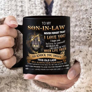 To Son-In-Law - Never Forget - Coffee Mug