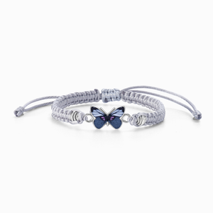 To My Daughter, Always Believe in Yourself Butterfly Charm Bracelet