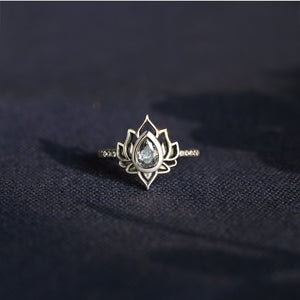 For Granddaughter No Mud No Lotus Ring