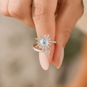 To My Daughter Sunshine Fidget Ring