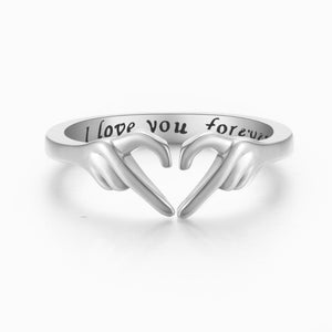 To My Beautiful Granddaughter, I Love You Forever Ring