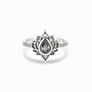 For Granddaughter No Mud No Lotus Ring