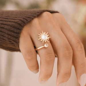 To My Daughter Sunshine Fidget Ring