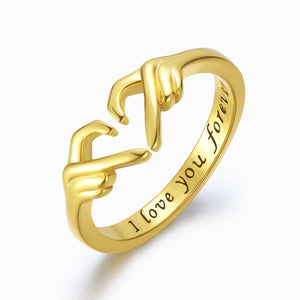 To My Beautiful Granddaughter, I Love You Forever Ring