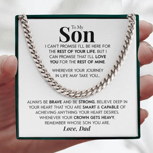 To My Son | "Rest of My Life" | Cuban Neck Chain