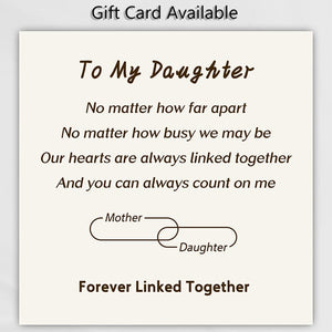 Special Bond Rectangle Interlocking Ring - 💕Mother & Daughter 👩👧 Forever Linked Together