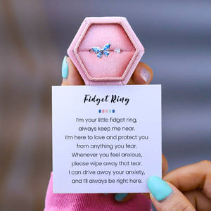 BUTTERFLY FIDGET RING