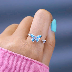 BUTTERFLY FIDGET RING