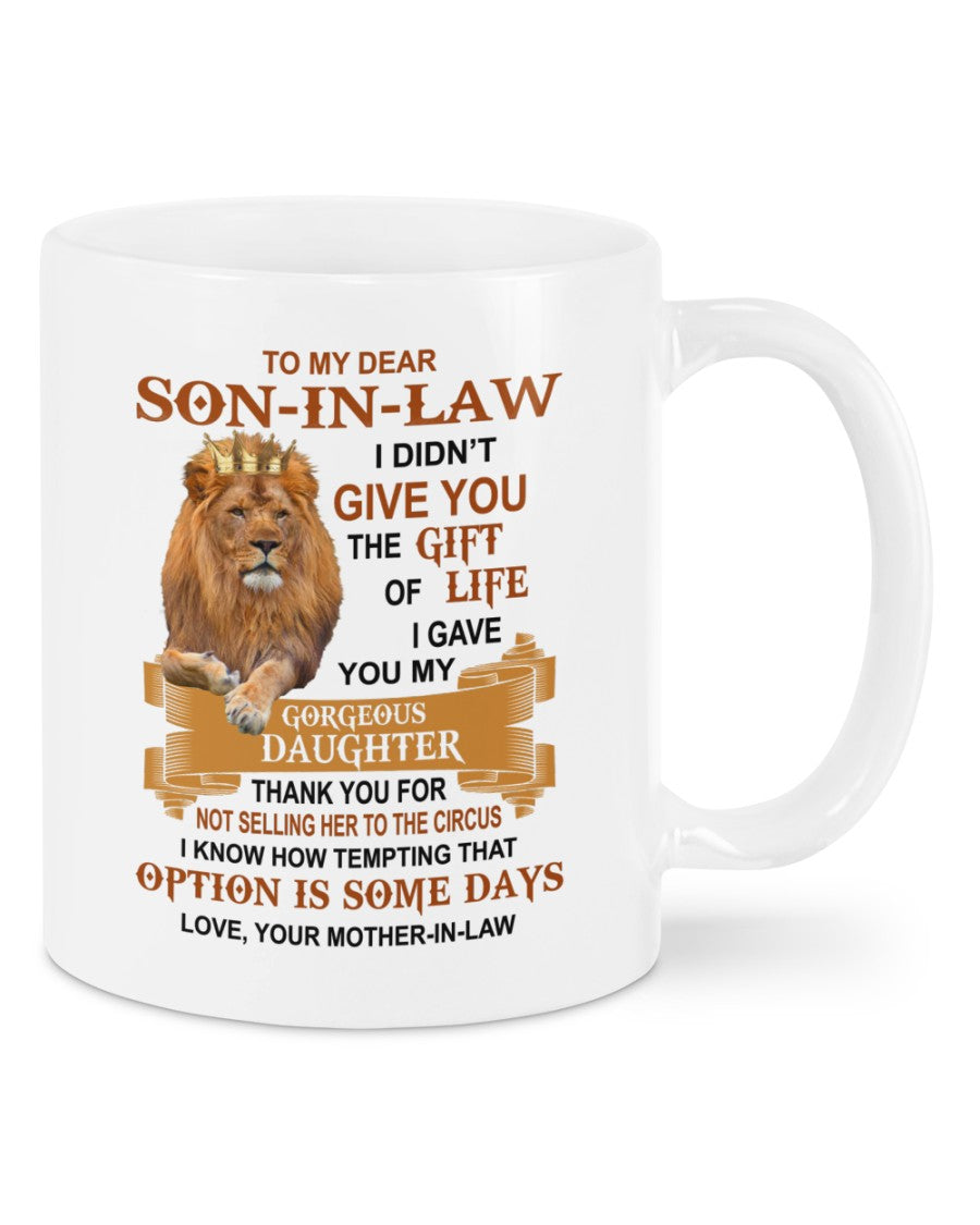 CafePress "Myth Legend Son In Law" Ceramic Coffee Mug - 11 Oz, Dishwasher & Microwave Safe, Printed In USA