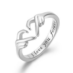 To My Beautiful Daughter, I Love You Forever Ring