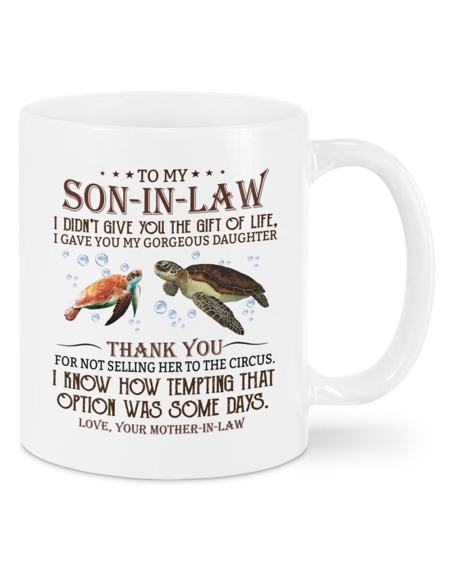 The Gift Of Life - Amazing Gift For Son-In-Law Mugs