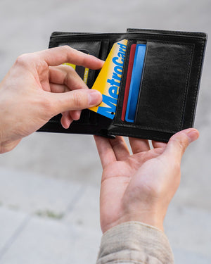 The Gift Of Life - Best Gift For Son-In-Law Men's Leather Wallet