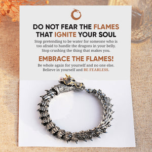 Be Fearless Dragon Chain Bracelet
