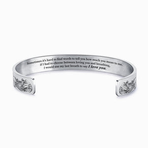 To My Daughter, I Love You Till My Last Breath Bracelet