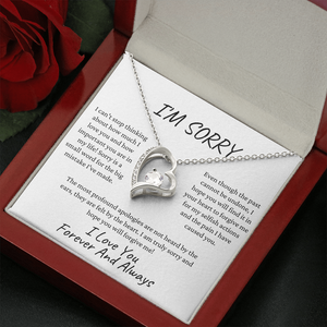 I'm Sorry I Love You | Forever Love Necklace