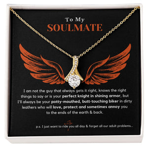 Stunning Biker Soulmate Necklace