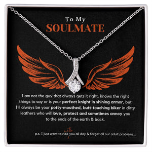Stunning Biker Soulmate Necklace