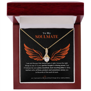 Stunning Biker Soulmate Necklace