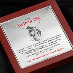 To My Ride or Die Gift Necklace
