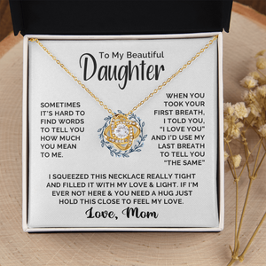 For Daughter - First Breath - Necklace