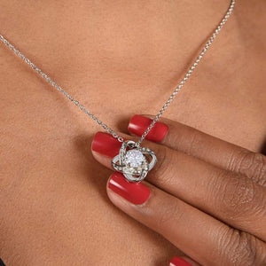 To My Daughter_I Carry You With Me Love Knot