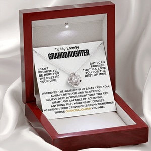 Gift for Granddaughter - Promise