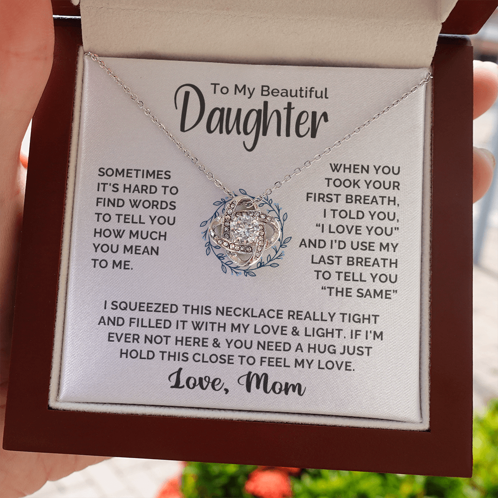 For Daughter - First Breath - Necklace