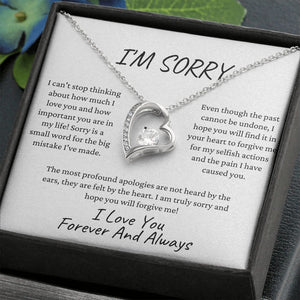 I'm Sorry I Love You | Forever Love Necklace