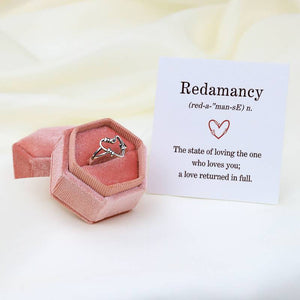 HEART WIRE RING